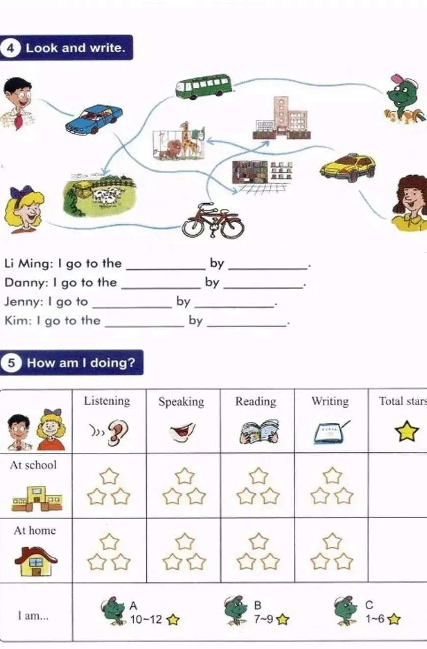 小学英语冀教版四年级上册电子课本（高清可*载下**），暑假预习用