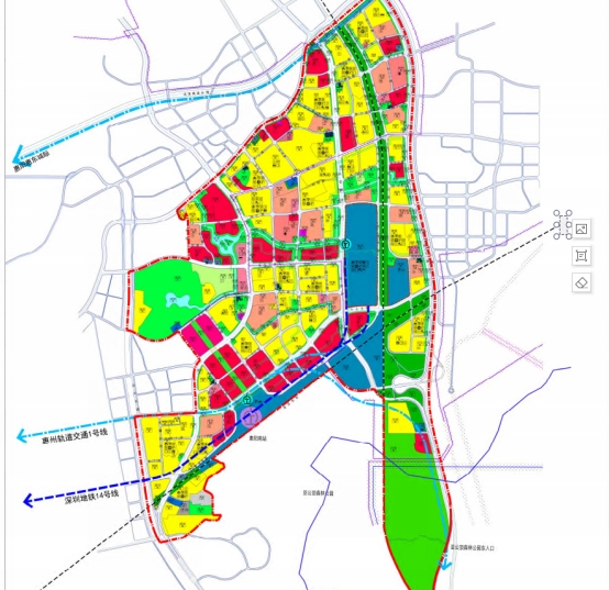 惠州市仲恺新区怎么样,仲恺北站新城
