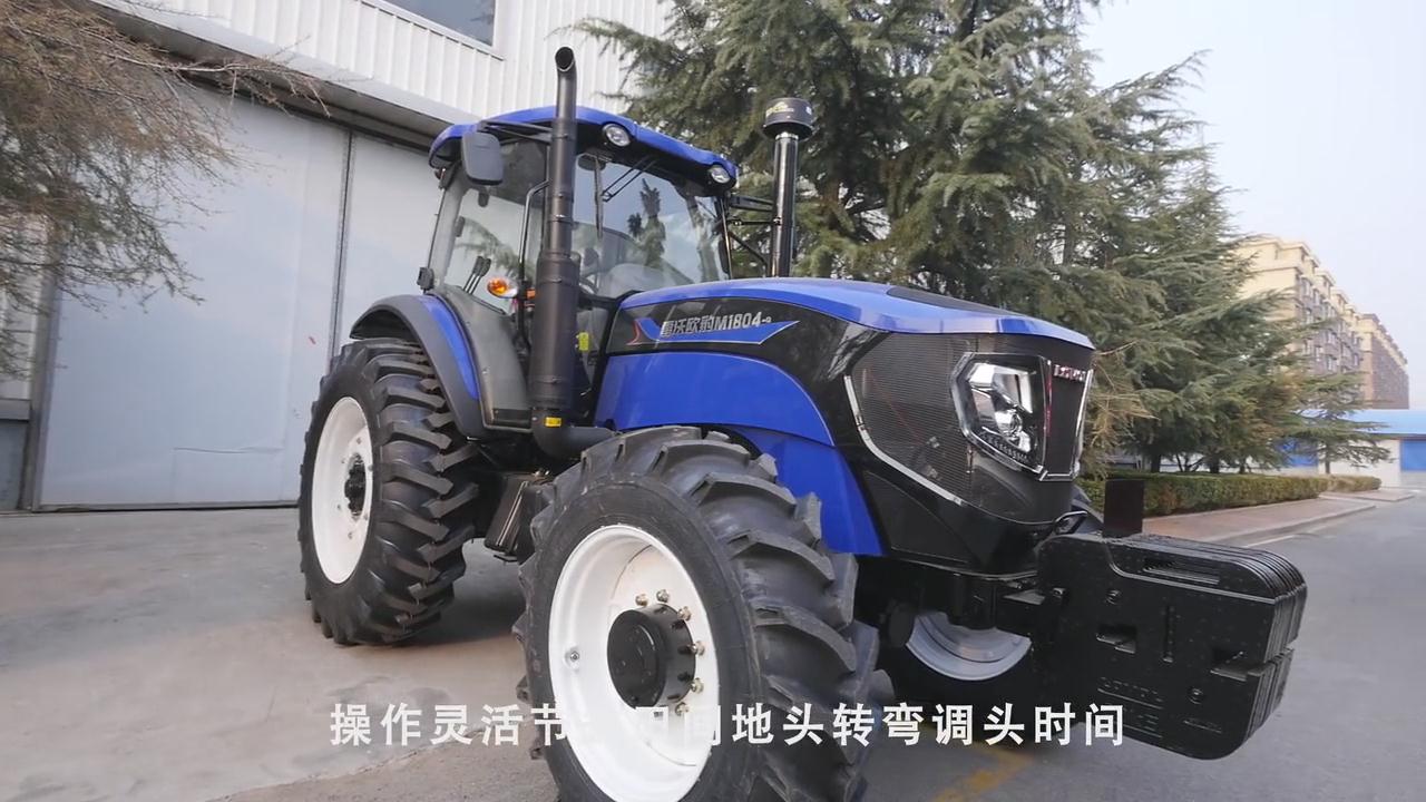大型雷沃欧豹m704-b拖拉机操作,雷沃欧豹m1804-qplus新车