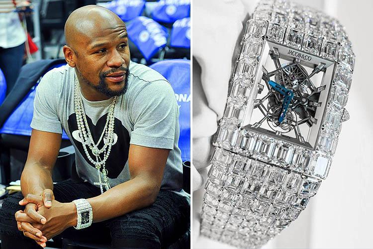 13位体坛巨星戴什么手表?库里最雅,拳王最豪,乔丹随意