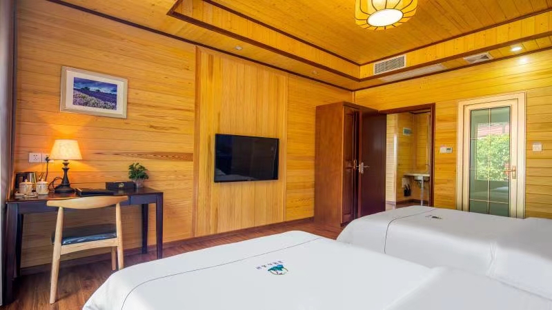 藏在山谷里温泉民宿,清远树屋温泉度假村攻略