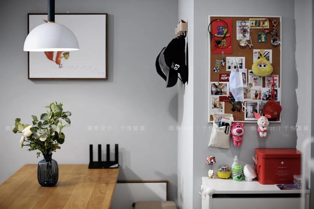 95平北欧风格感受幸福的味道,95平轻奢北欧风格