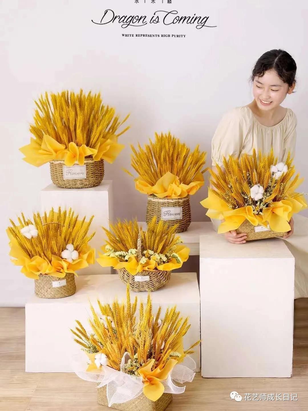 开业季特辑|一片金灿灿,开业造势招财大麦花礼