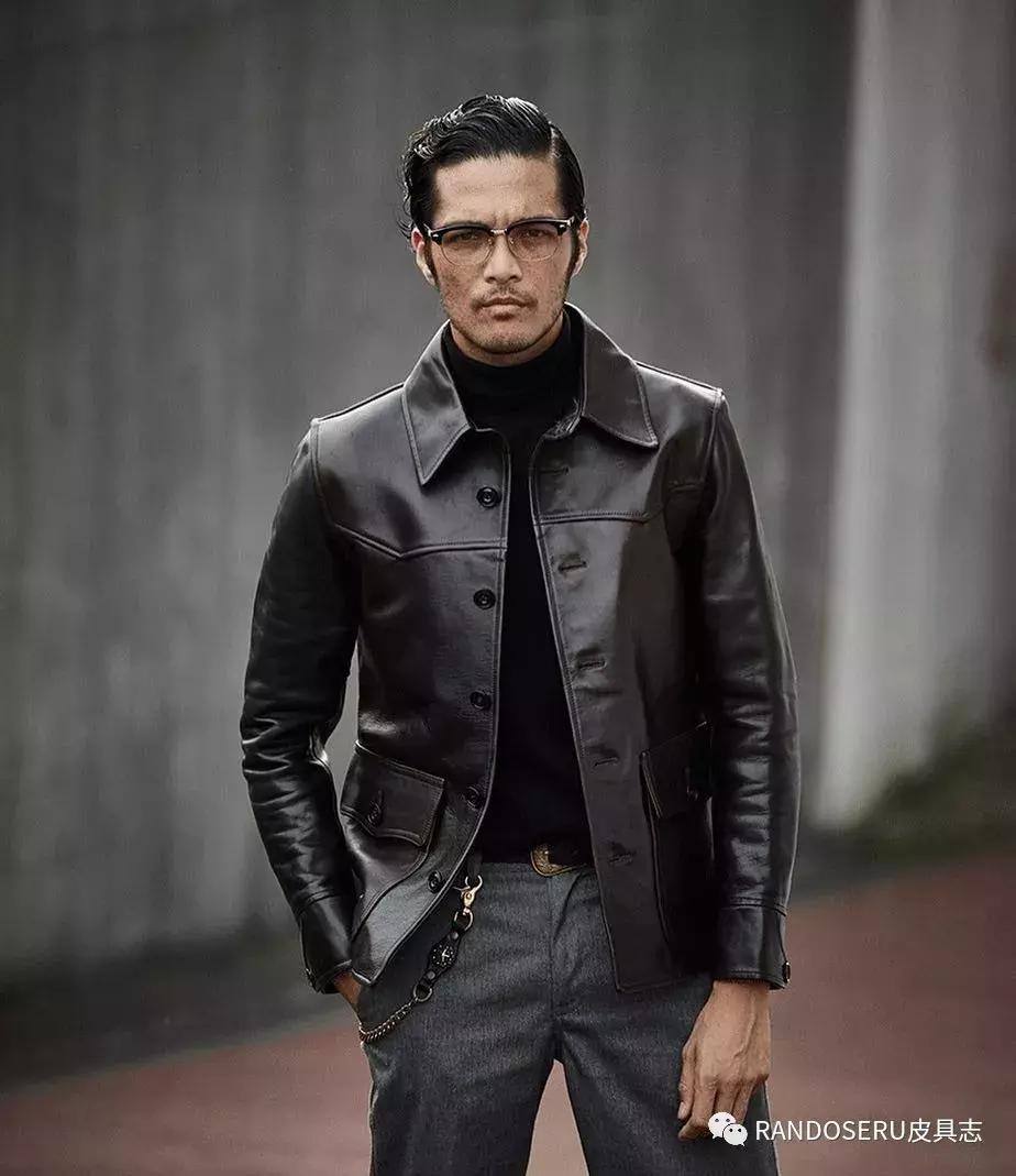 这款日系皮衣，满足了所有男人的幻想