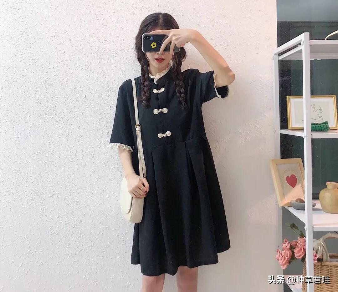 蓝色系的夏季穿搭,夏季高品质甜酷风穿搭