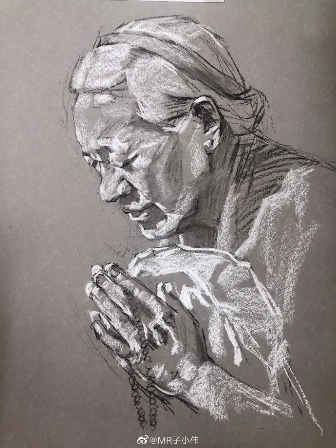 画一幅素描100万笔,胡歌、李现、迪丽热巴在他笔下全都画活了