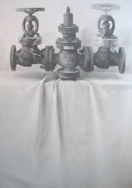 素描教程静物组合,中学生素描技巧入门静物素描