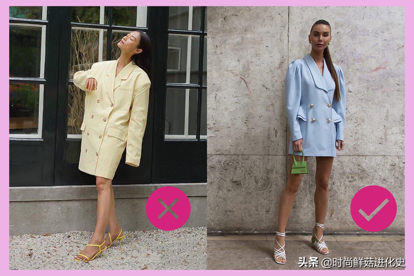下半身失踪的西装裙有多撩？按体型来挑选，今秋气场由它来承包