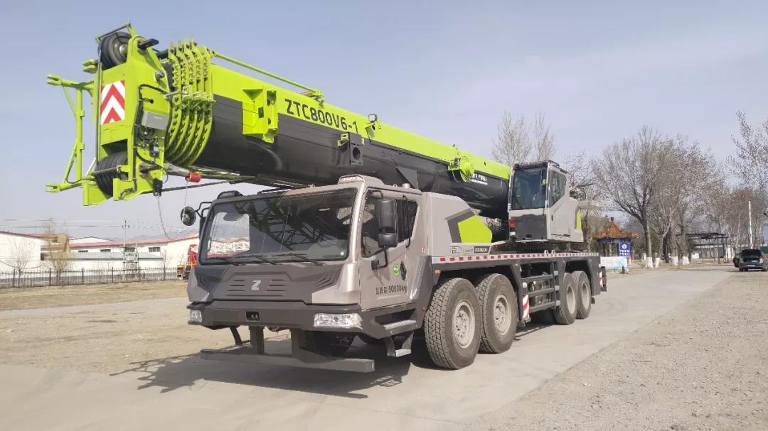 中联80吨5节臂吊车教学视频,徐工80吨6节臂吊车参数