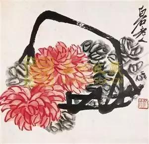 胡玉德菊花国画技法步骤,菊花叶子国画教程