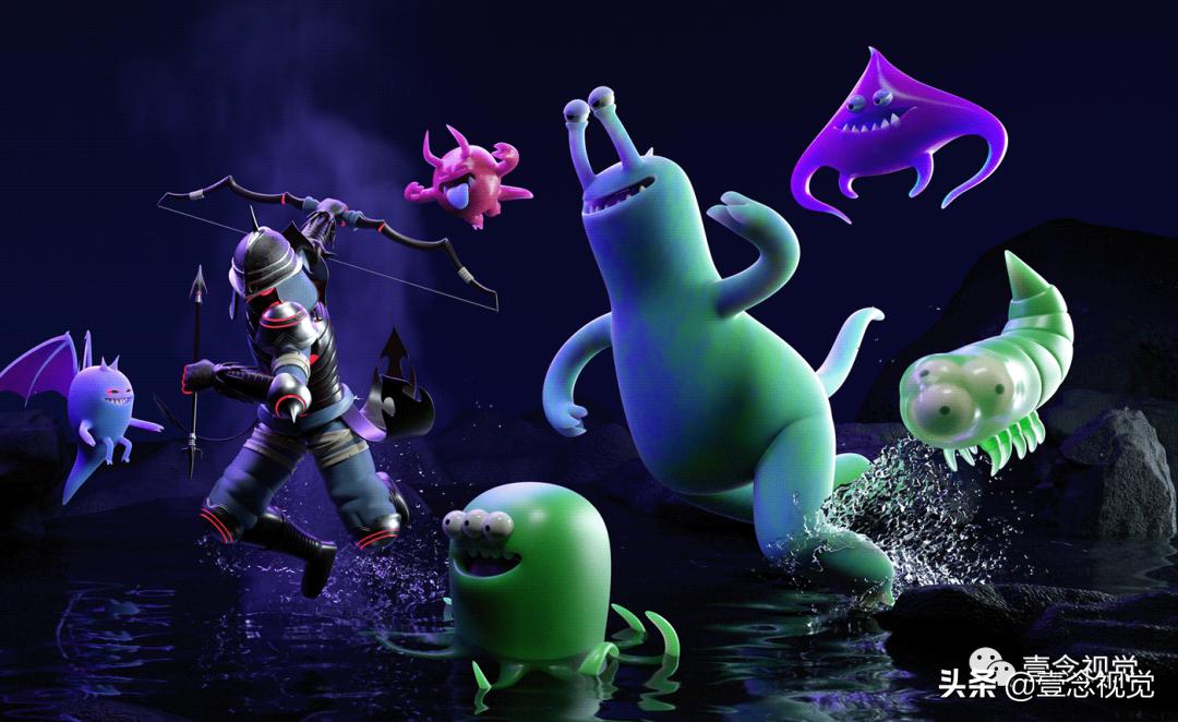 98G高阶C4D建模教程强势来袭!「入门进阶+产品+插画人物」