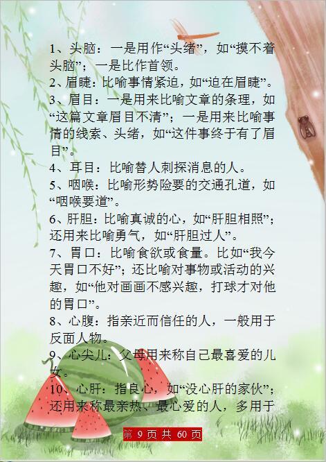 语文老师力荐视频,小学生语文必背资料推荐