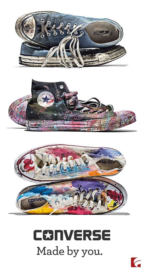 复古与潮流的帆布鞋,帆布鞋是体现休闲风的重点单品