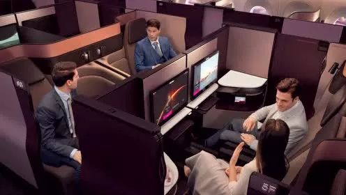 新加坡航空a350-900ulr商务舱,新加坡航空a350-800商务舱