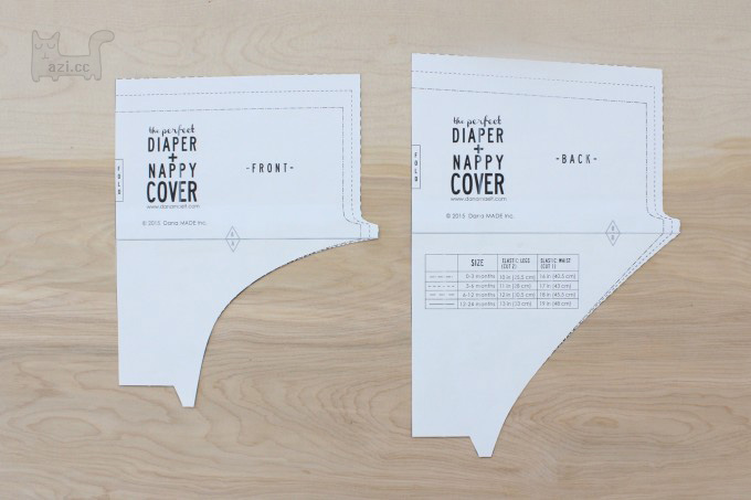 0到1岁尿布裤防漏尿布兜,婴儿尿布兜制作教程