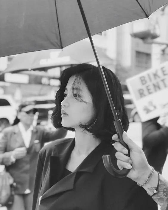 可盐可甜短发女生超a系穿搭,韩系风可盐可甜短发超美造型