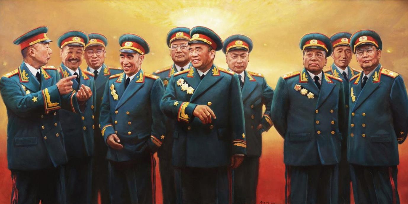 “六星上将”洪学智,两度授勋实至名归,儿子一文一武