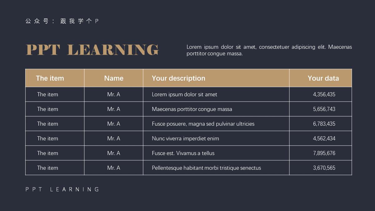 ppt表格速成技巧100招,高大上的ppt表格怎么做
