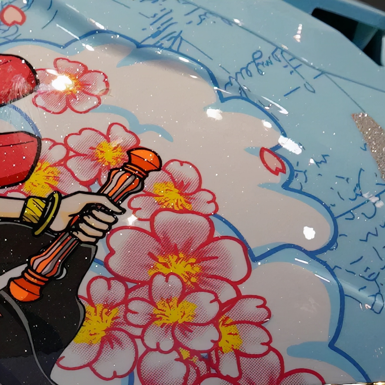 摩雷士r50s版画天蝎,摩雷士r50s海贼王联名款实物图