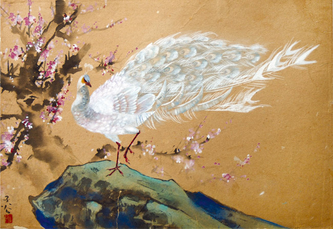 柳子谷花鸟画作品大全图文,柳子谷花鸟作品大全