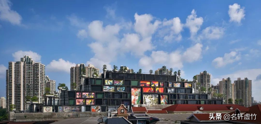 上海苏州河天安千树公园,天安千树苏州河畔空中花园