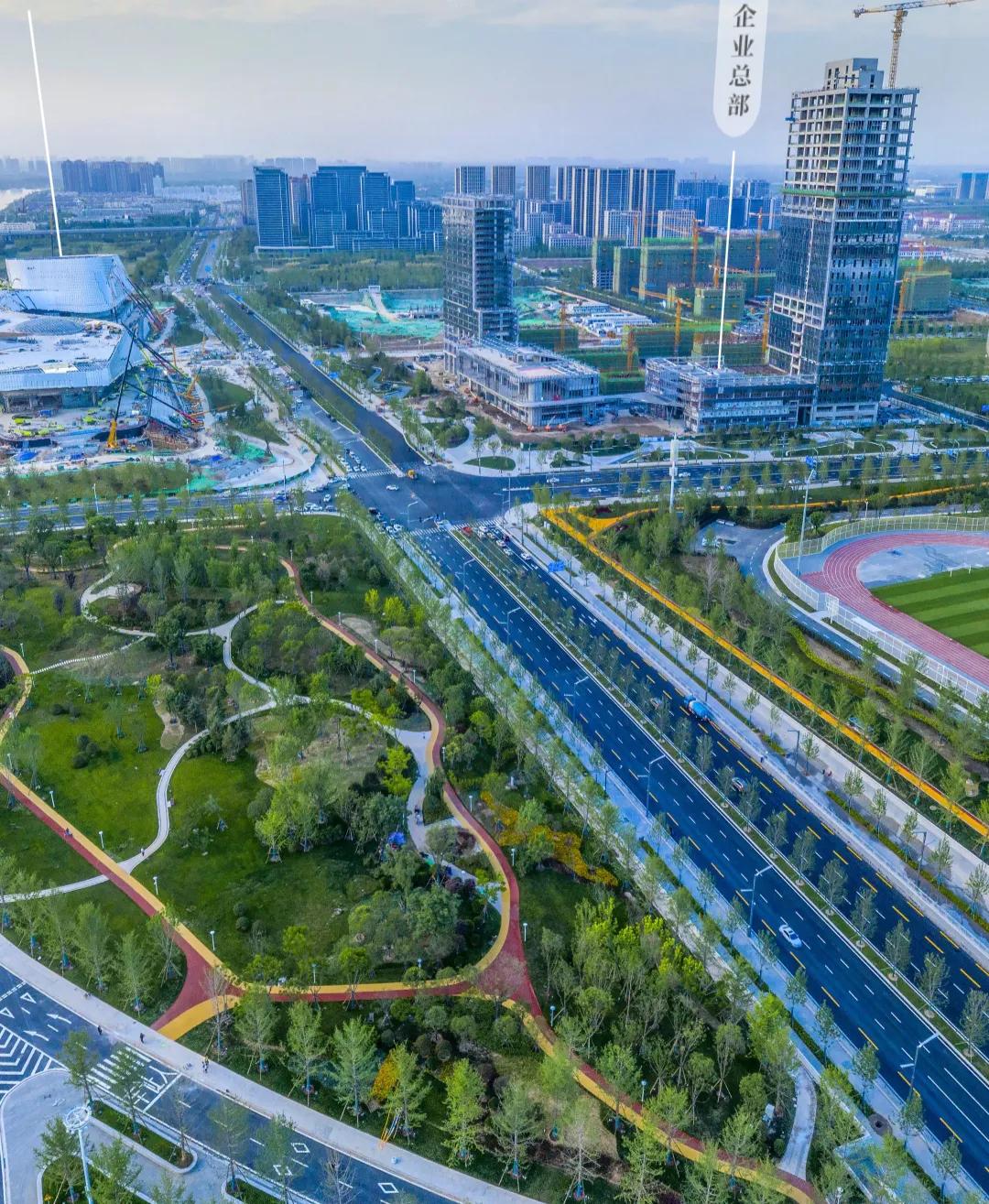 西安发展最快的新区港务区，未来西安新名片