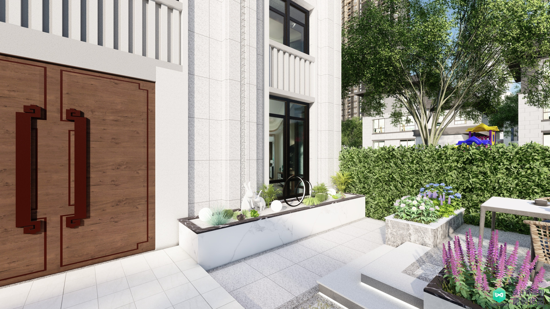 长方形小院子怎么布置,7平方小院子怎么布置小花园