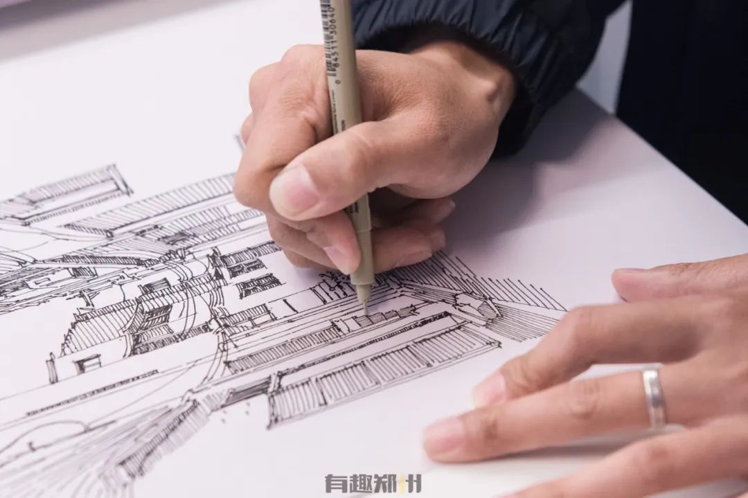 80后设计师用400张手绘，定格郑州记忆