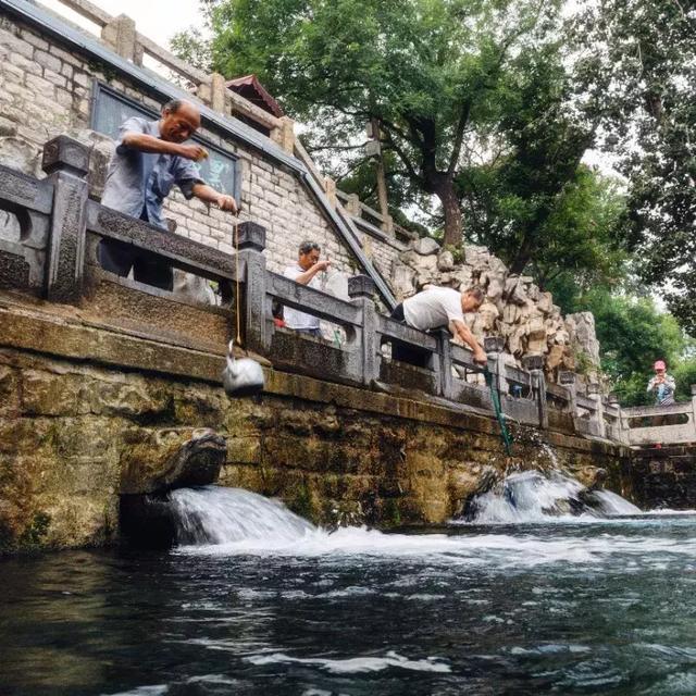 济南四大泉群,济南四大泉群全景图