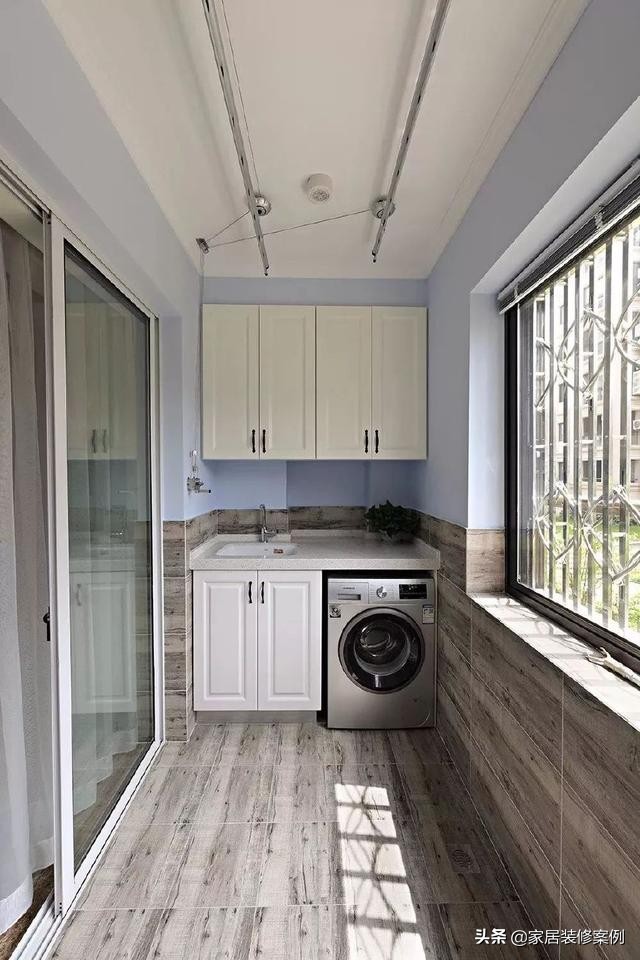 阳台要封起来怎么设计好看,极窄小阳台巧妙利用