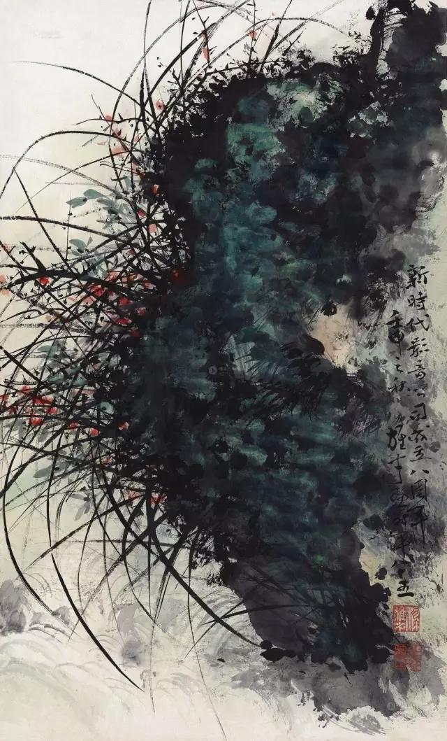 八大名家画兰,近代十大名家画兰作品欣赏