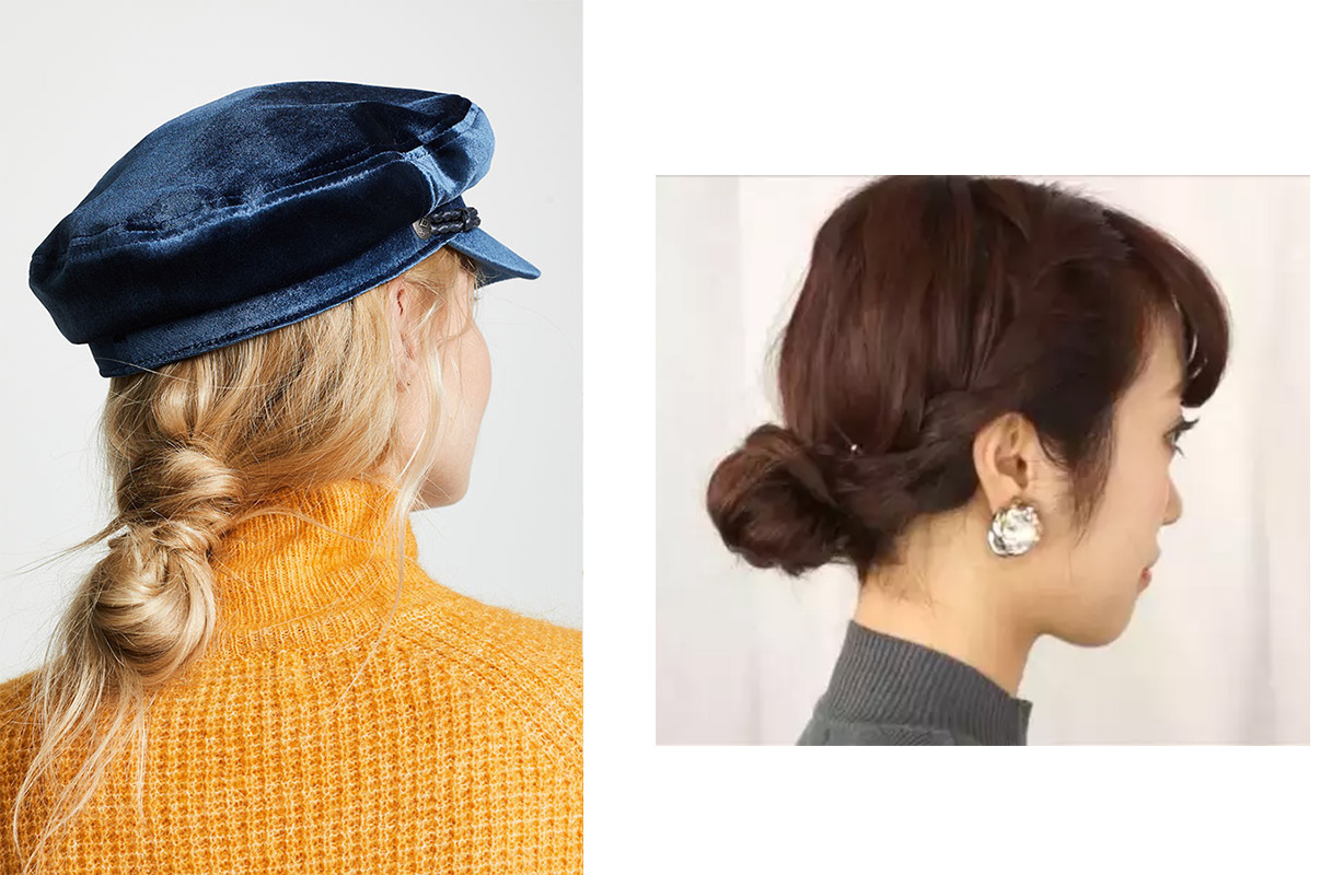 戴帽子发型修饰脸型,戴帽子不好看的头型