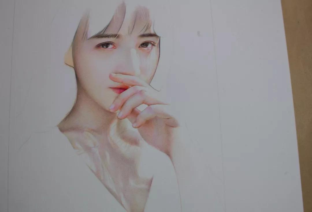 彩铅人物女孩教程视频,用彩铅画动漫人物天使恶魔