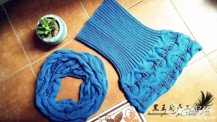 棒针麻花围脖的织法,棒针围脖的各种织法教程