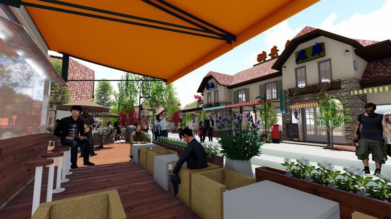 青岛西海岸啤酒城网红打卡,青岛西海岸金沙滩啤酒城位置