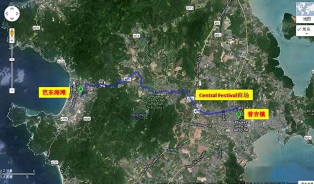 普吉岛自驾攻略,自驾去普吉岛的路线