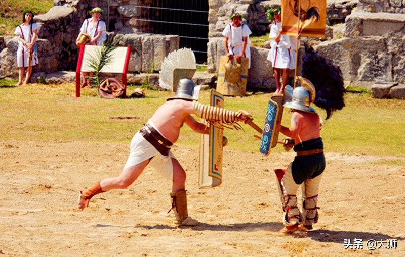 古罗马的角斗士,罗马角斗场大战