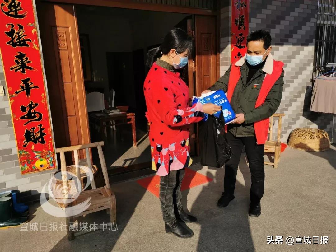 广德这几位村干部有“点子”,推出战疫中的“便民代购车”