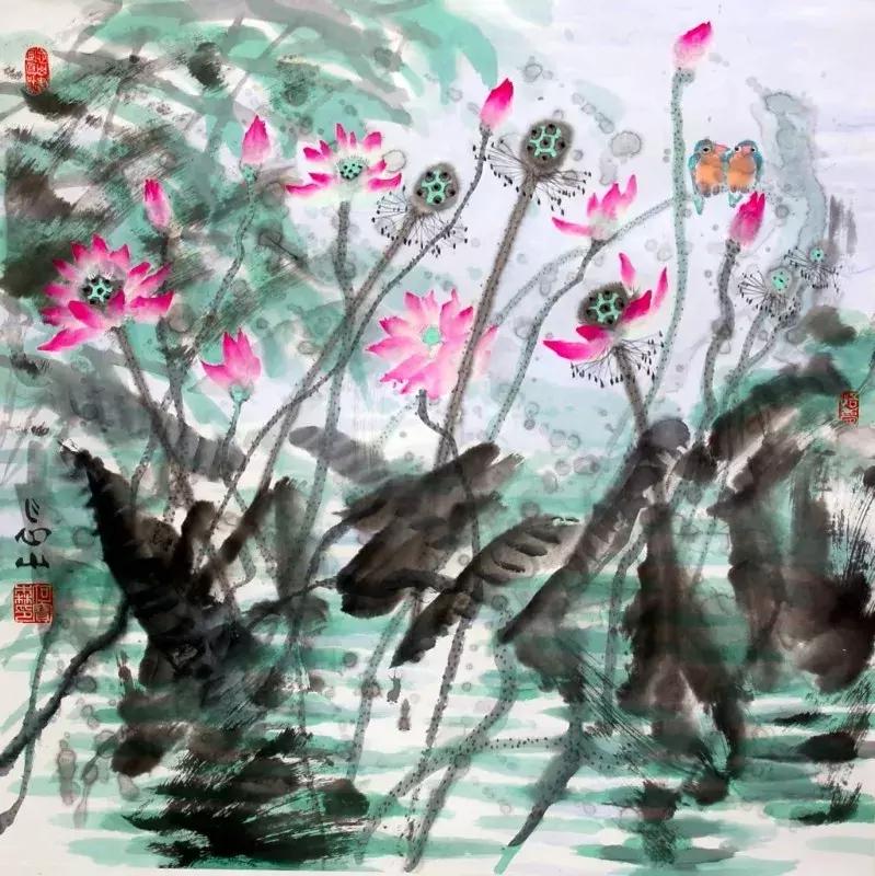 从何宝森先生的“光墨”画所想到的