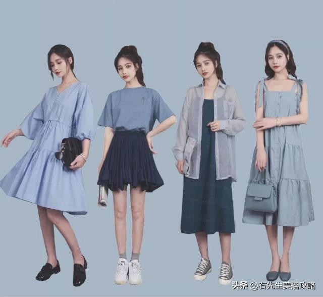 学会4种穿搭让你美翻整个夏季,分享18套温柔气质感穿搭