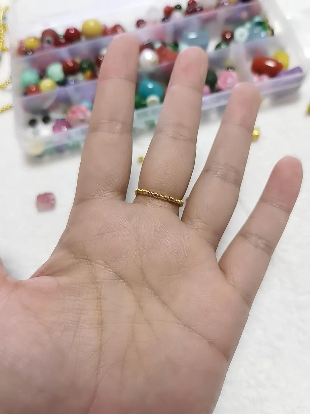 潘多拉小钻石戒指,潘多拉戒指长度从哪里开始量