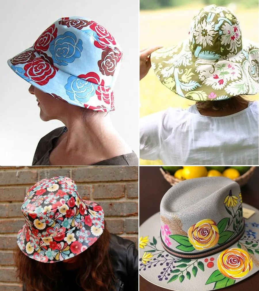 小朋友画太阳帽,夏日太阳帽怎么画