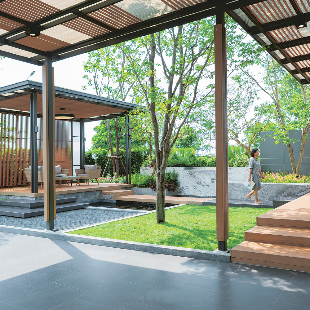 分享中外庭院中的凉亭设计,日式庭院凉亭方案设计