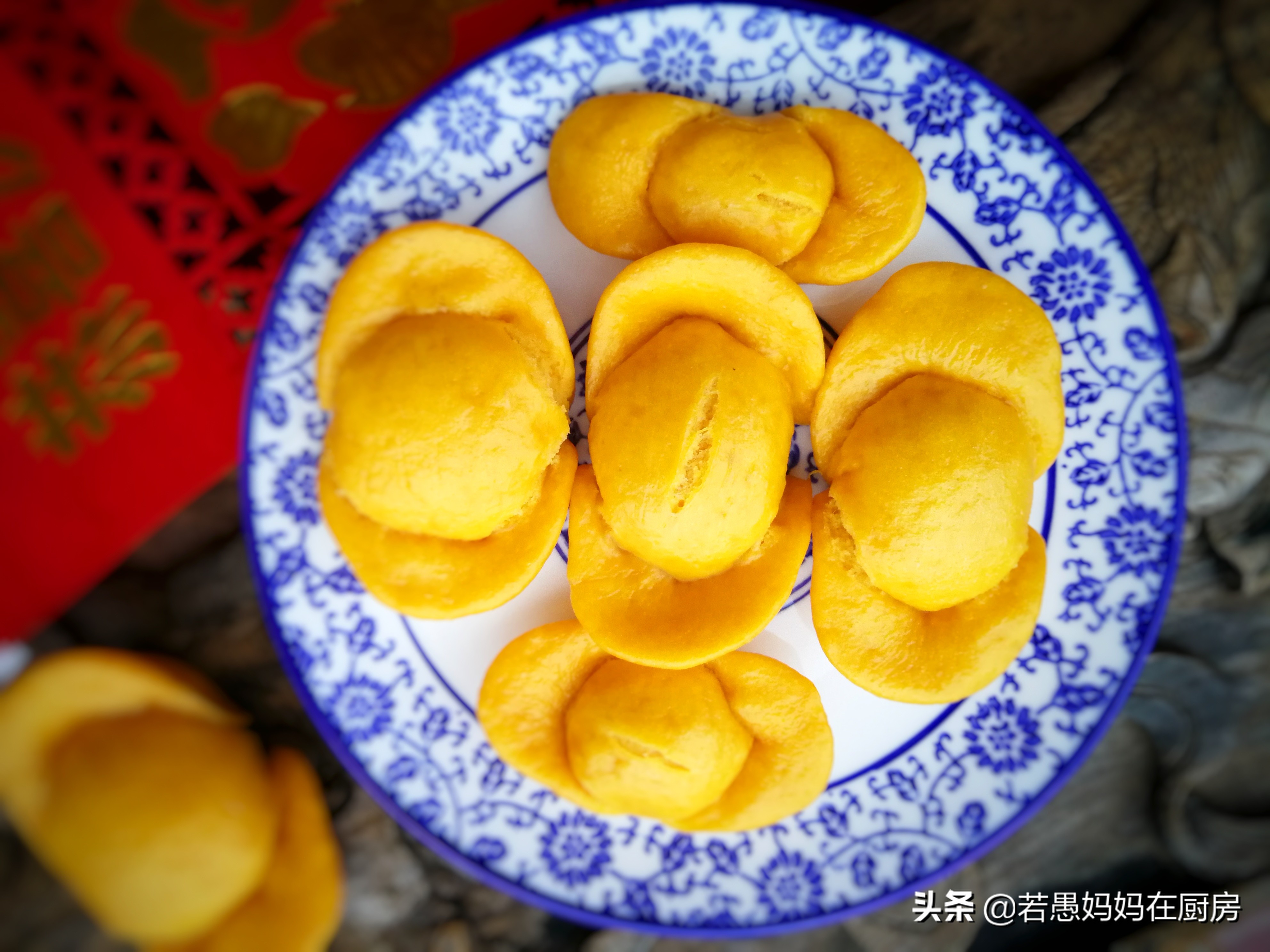 做黄金小馒头的方法,黄金元宝馒头做法