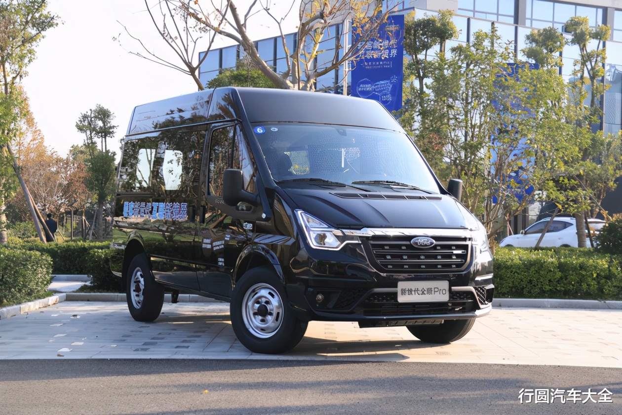 新世代全顺2021款pro自动挡试驾,福特新世代全顺pro长轴中顶自驾游