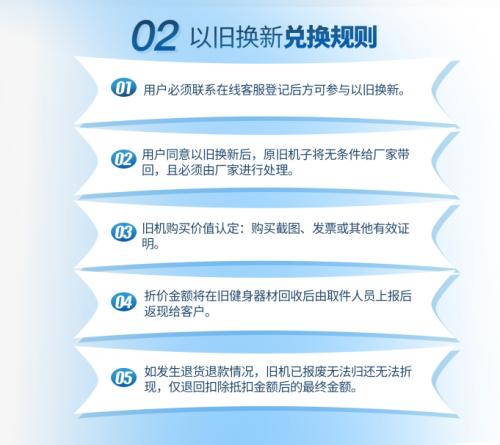 舒华跑步机买了后悔,买的舒华跑步机可以以旧换新吗