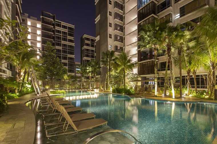 住宅区景观植物配置,居住区景观设计要点和方法有哪些