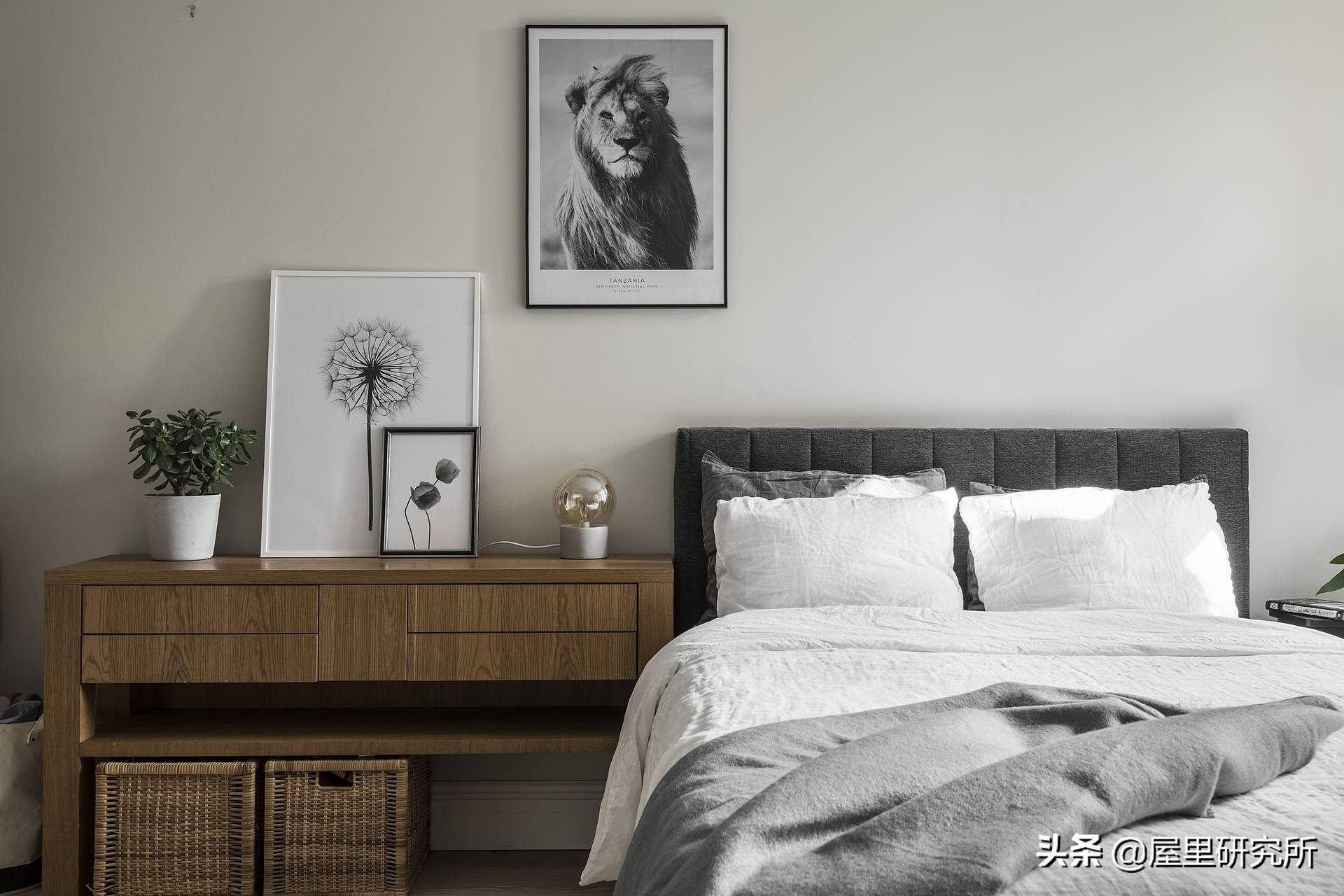 布艺床款式推荐,简单实用布艺床