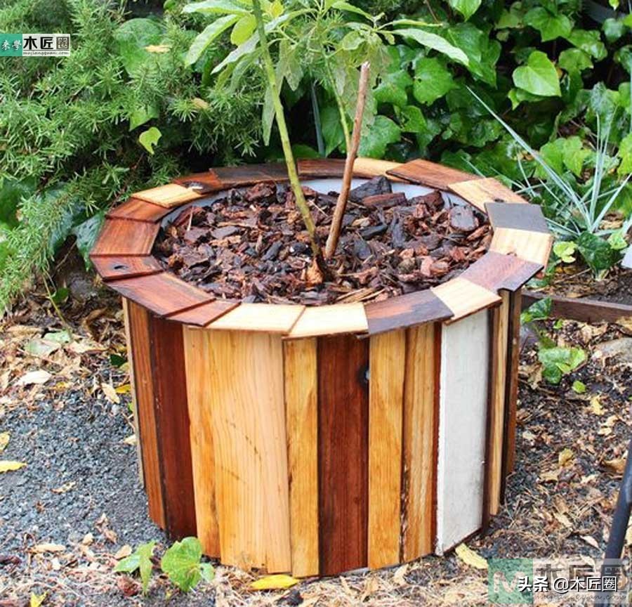 自制花盆架,手工花盆怎么装饰