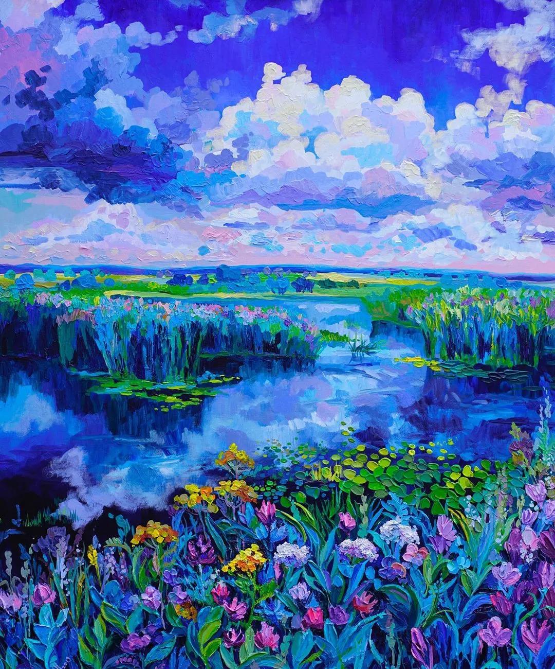 一千元颜料画画,画画颜料全套捡漏